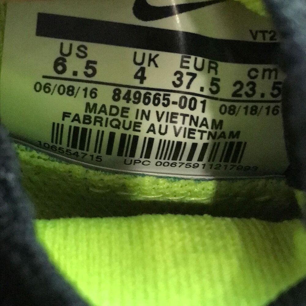 Nike LunarEpic Flyknit Shield H20 Black Running Shoes 849665-001 Womens Size 6.5 - Picture 11 of 12